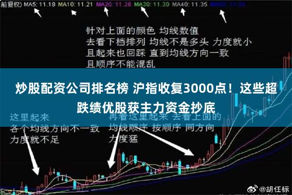 炒股配资公司排名榜 沪指收复3000点！这些超跌绩优股获主力资金抄底